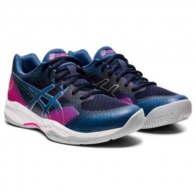 Asics Indoor Court Shoes Gel Court Hunter 2 Dark Blue Women